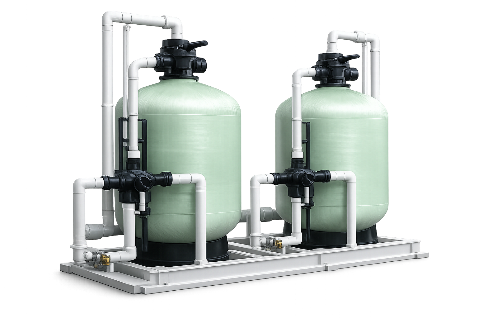 Multi-stage Green Water Filtration Vessel - Ernakulam Kottayam