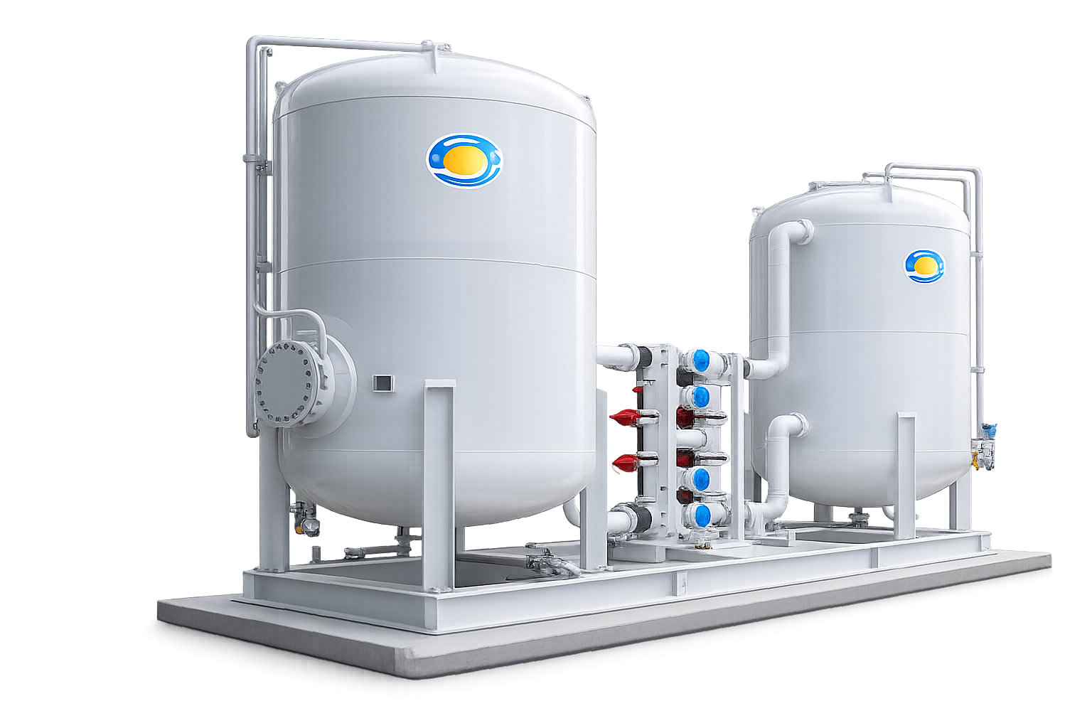 Whole House Green Water Filter Vessel