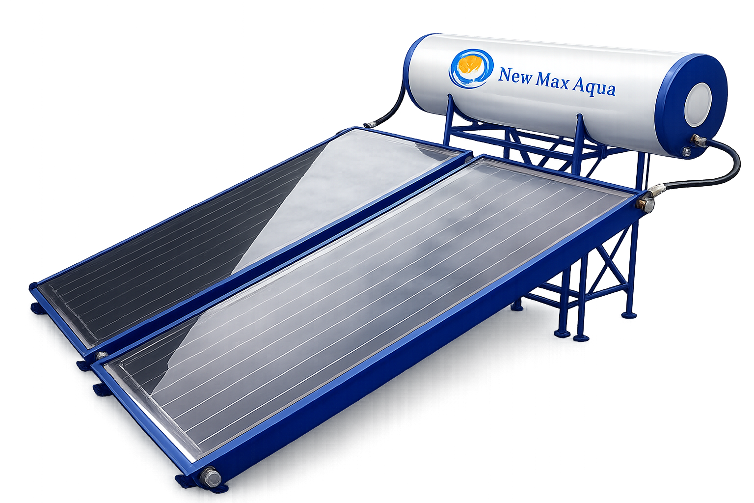 Rooftop solar panel installation